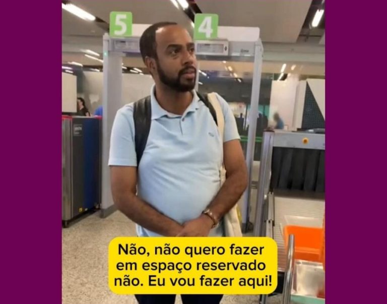 Ato de racismo no Aeroporto de Brasília: Por que levar o Deputado Prof. Josemar para ser revistado em sala separada?