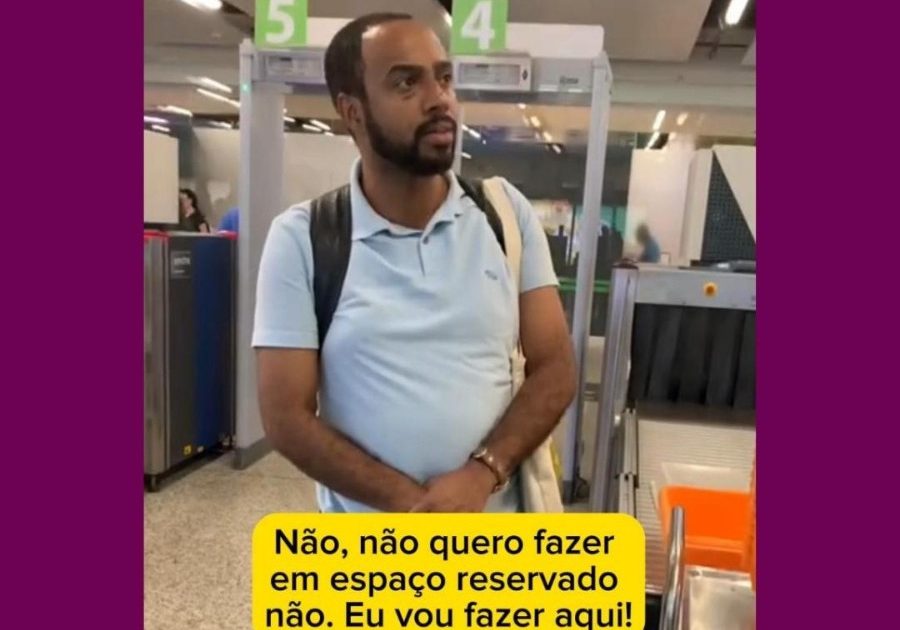Ato de racismo no Aeroporto de Brasília: Por que levar o Deputado Prof. Josemar para ser revistado em sala separada?