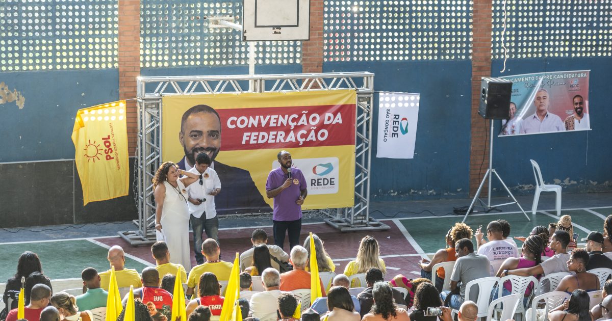 Convenção do PSOL e REDE de São Gonçalo oficializou o nome do Prof. Josemar a prefeito na eleição deste ano