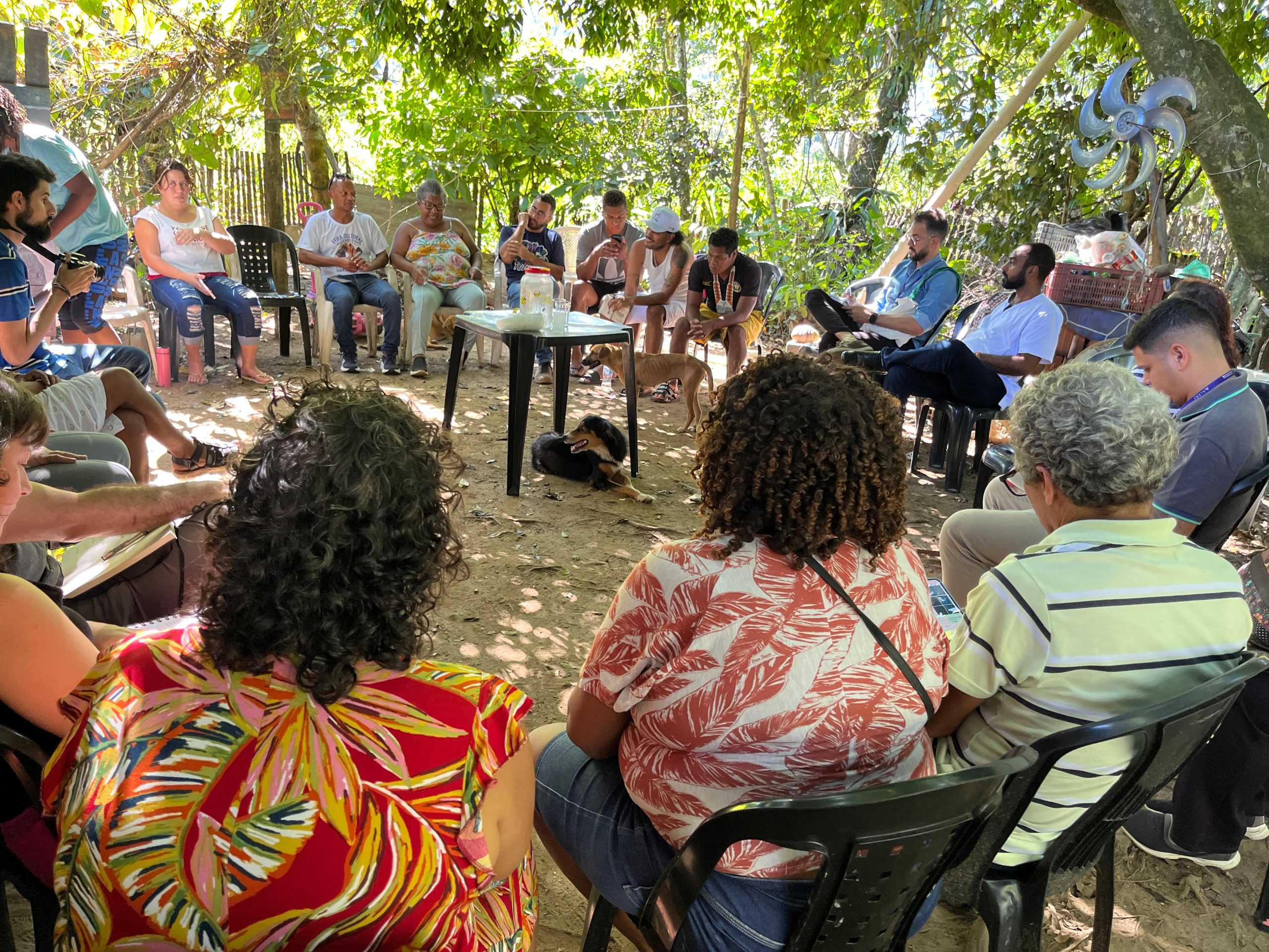 Deputado Prof. Josemar (PSOL) visita quilombo Santa Rita do Bracuí e se reúne com trabalhadores em Angra dos Reis