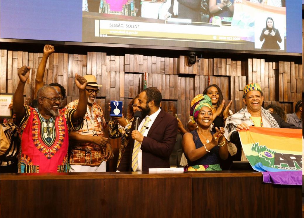 Sessão solene para o Movimento Negro Unificado (MNU) lota a Alerj, por iniciativa do deputado Prof.Josemar (PSOL)