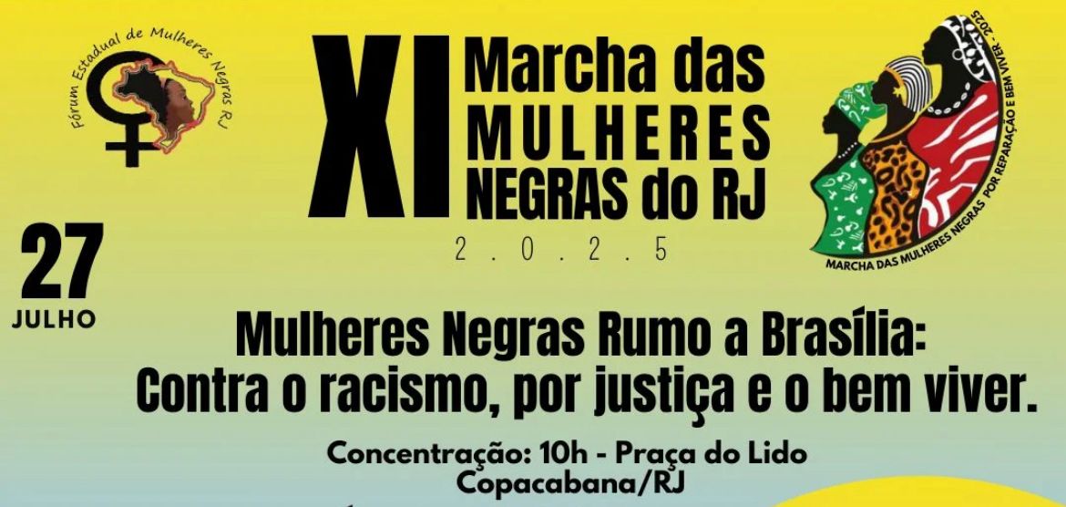 Marcha das Mulheres Negras acontece em Copacabana no próximo domingo