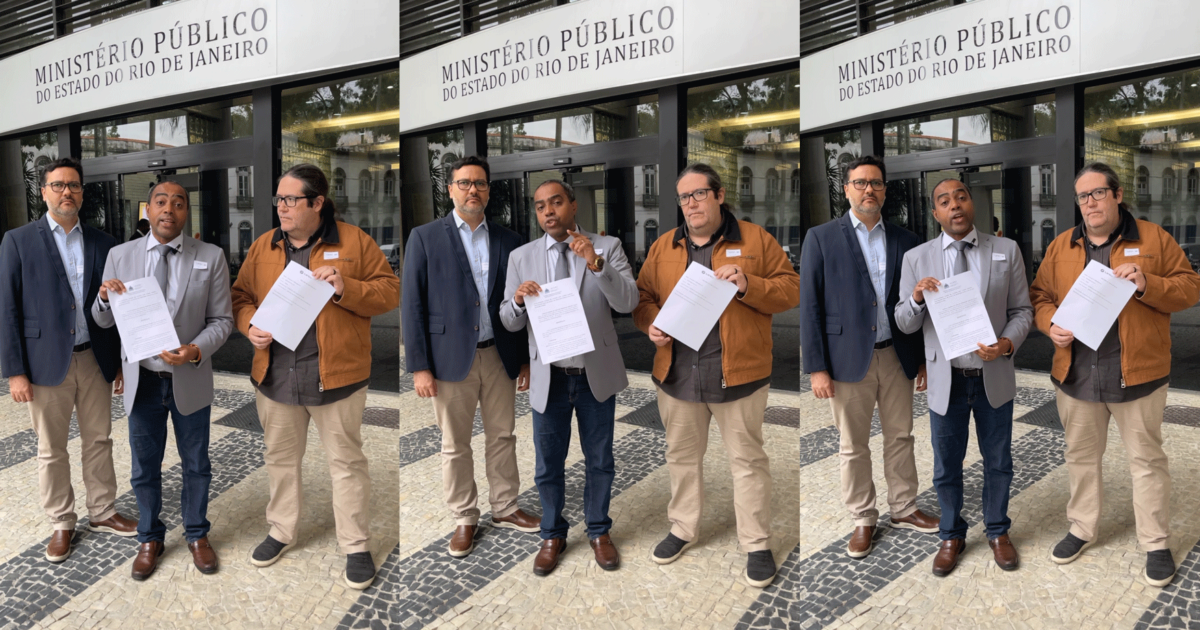 Deputados Professor Josemar e Tarcísio Motta denunciam ao MP agressão da Guarda Municipal durante desocupação na região portuária