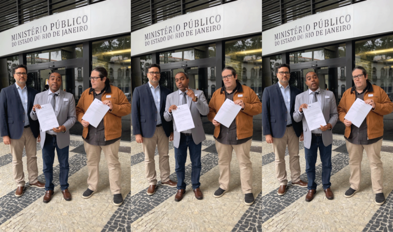 Deputados Professor Josemar e Tarcísio Motta denunciam ao MP agressão da Guarda Municipal durante desocupação na região portuária